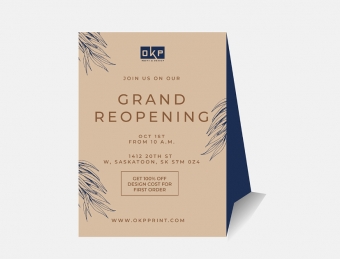 Tent cards