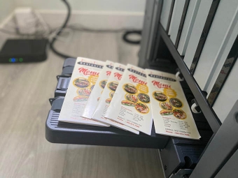 Brochure / Menu to go